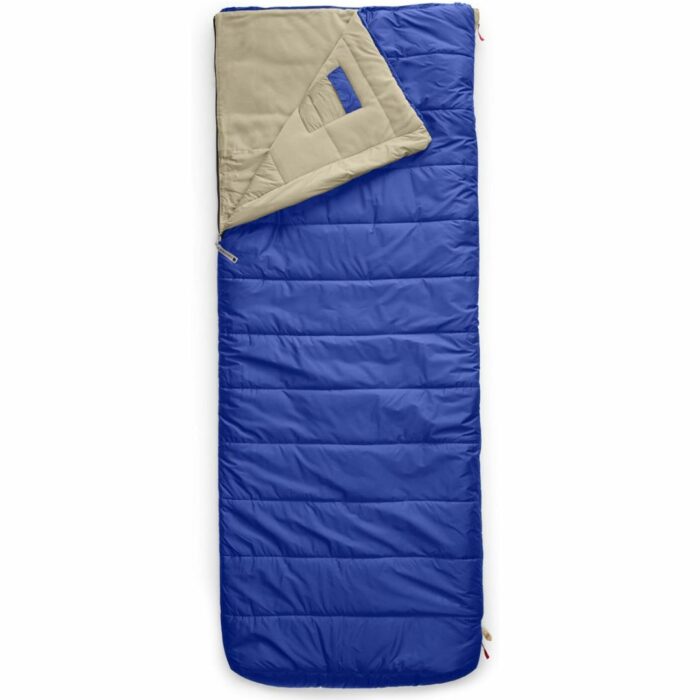this basic, warm sleeping bag is what you need for your first time camping solo